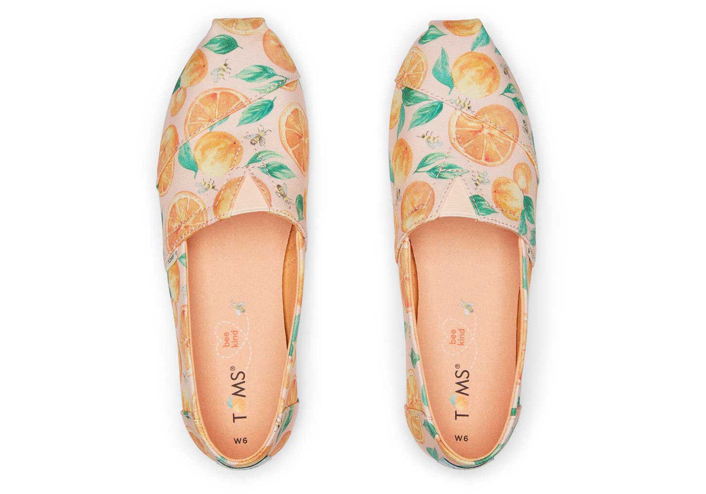 Toms Espadryle Damskie Pomarańczowe - Alpargata Oranges - 37WGZQMBE